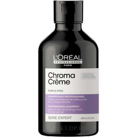 L'Oreal Professionnel Chroma Creme Purple Sampon Neutralizator Reflexe Galbene 300ml