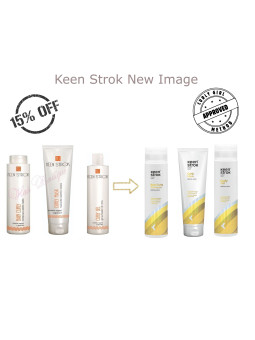 Keen Strok Curly Kit Ingrijire pentru par cret si ondulat - Sampon 250ml + Masca 250ml + Gel 250ml