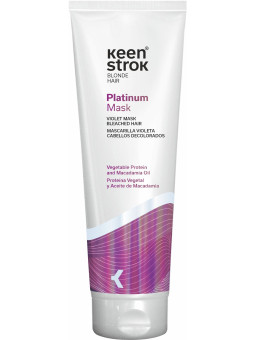 Keen Strok Platinum Mask Masca nuantatoare pentru par blond vopsit sau decolorat 250ml