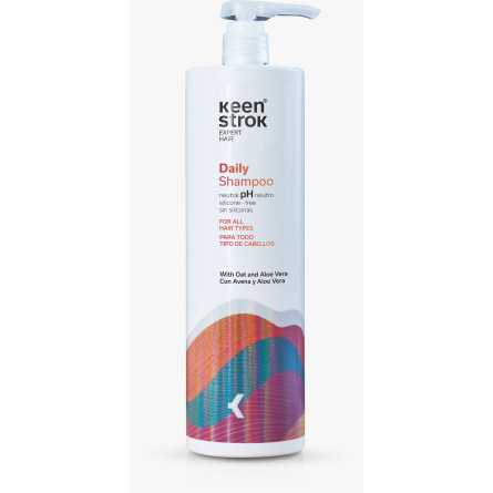 Keen Strok Daily Shampoo Sampon pentru uz frecvent, fara siliconi, cu PH neutru 1000ml