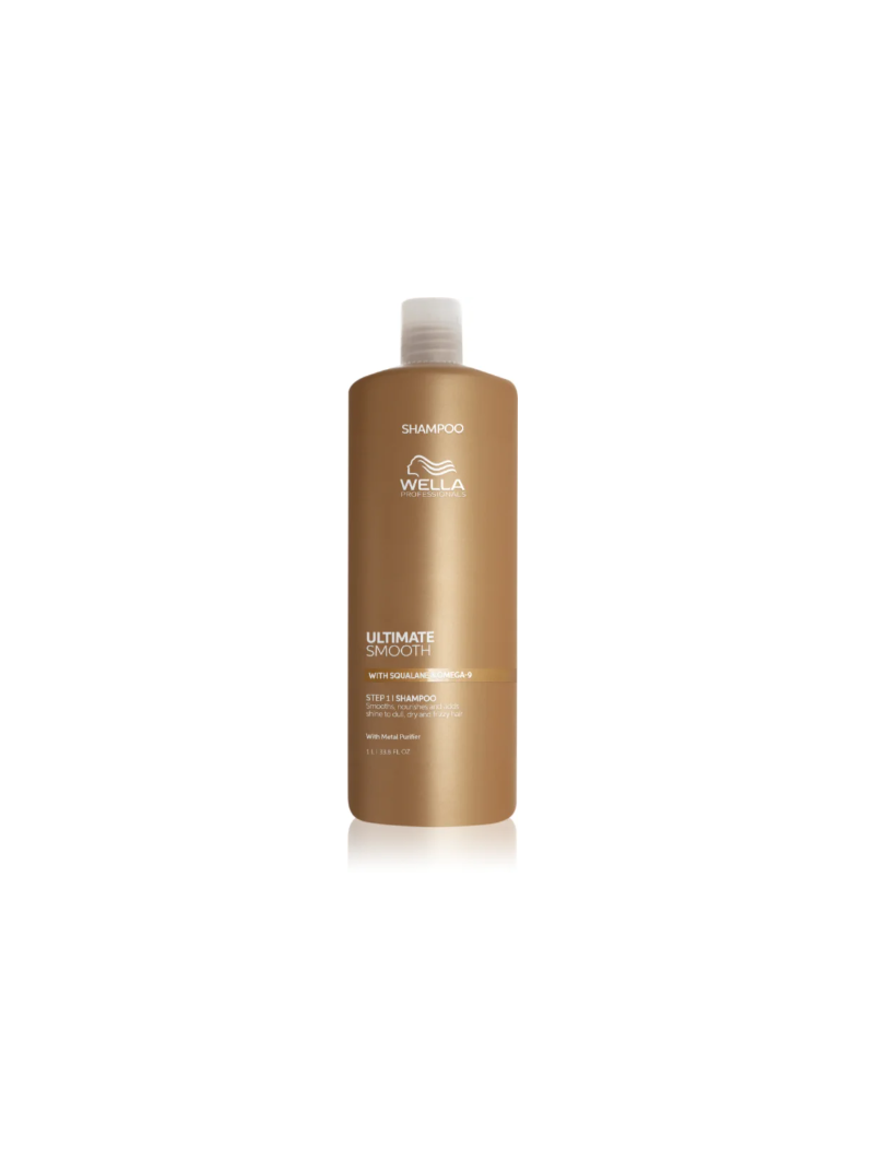 Wella Professionals Ultimate Smooth Shampoo Step 1 Sampon intens hranitor 1000ml