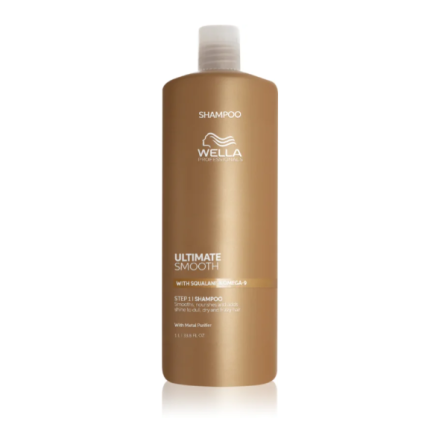 Wella Professionals Ultimate Smooth Shampoo Step 1 Sampon intens hranitor 1000ml