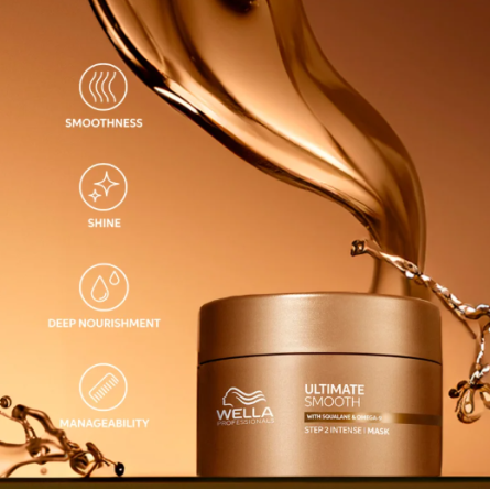 Wella Professionals Ultimate Smooth Mask Step 2 Masca intens hranitoare 150ml