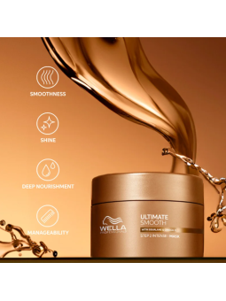 Wella Professionals Ultimate Smooth Mask Step 2 Masca intens hranitoare 500ml