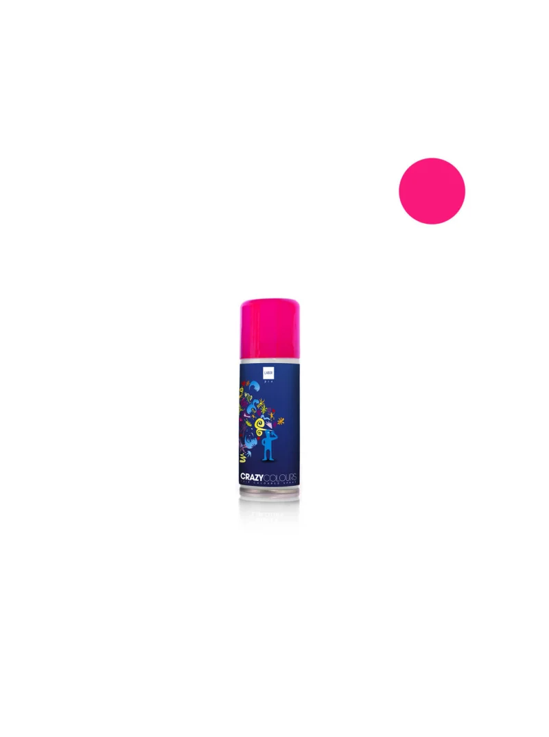 Labor Pro Crazy Colours Spray Colorant pentru par, colorare temporara, Culoare: FUCSIA FLUO, Cod: Y624FF 125ml