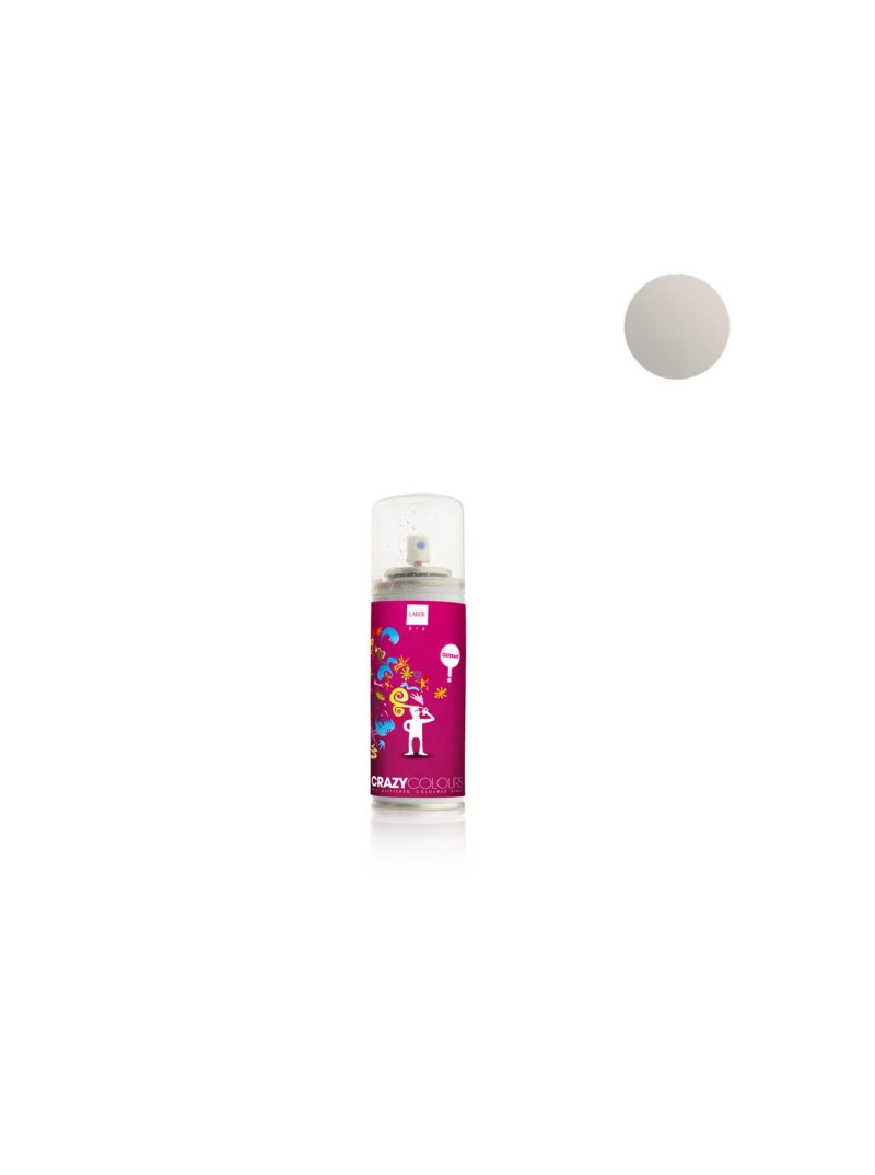 Labor Pro Crazy Colours Spray Colorant pentru par, colorare temporara, Culoare: SCLIPICI ARGINTIU, Cod: Y624GA 125ml