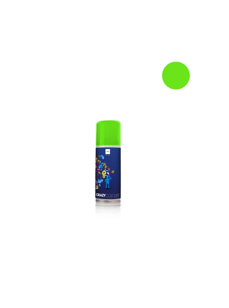 Labor Pro Crazy Colours Spray Colorant pentru par, colorare temporara, Culoare: VERDE, Cod: Y624VE 125ml