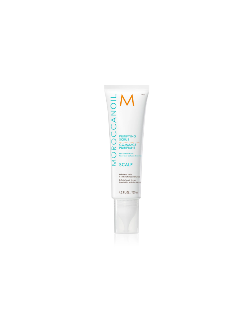 Moroccanoil Scalp Purifying Pre-Wash Scrub Exfoliant purificator pentru scalp 125ml