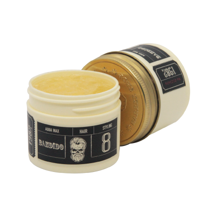 Bandido Aqua Wax No 8 Black Ceara de par cu fixare extrema 125ml