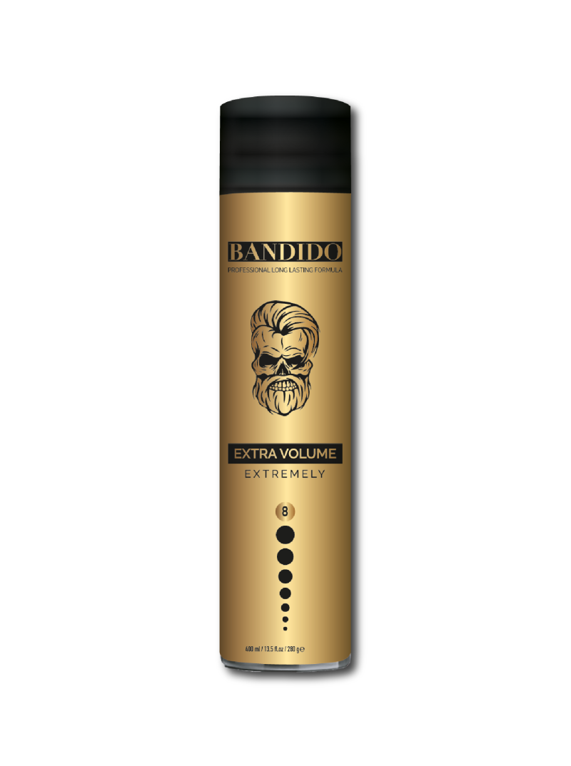 Bandido Hair Spray Extra Volume Gold Fixativ cu fixare extrema 400ml