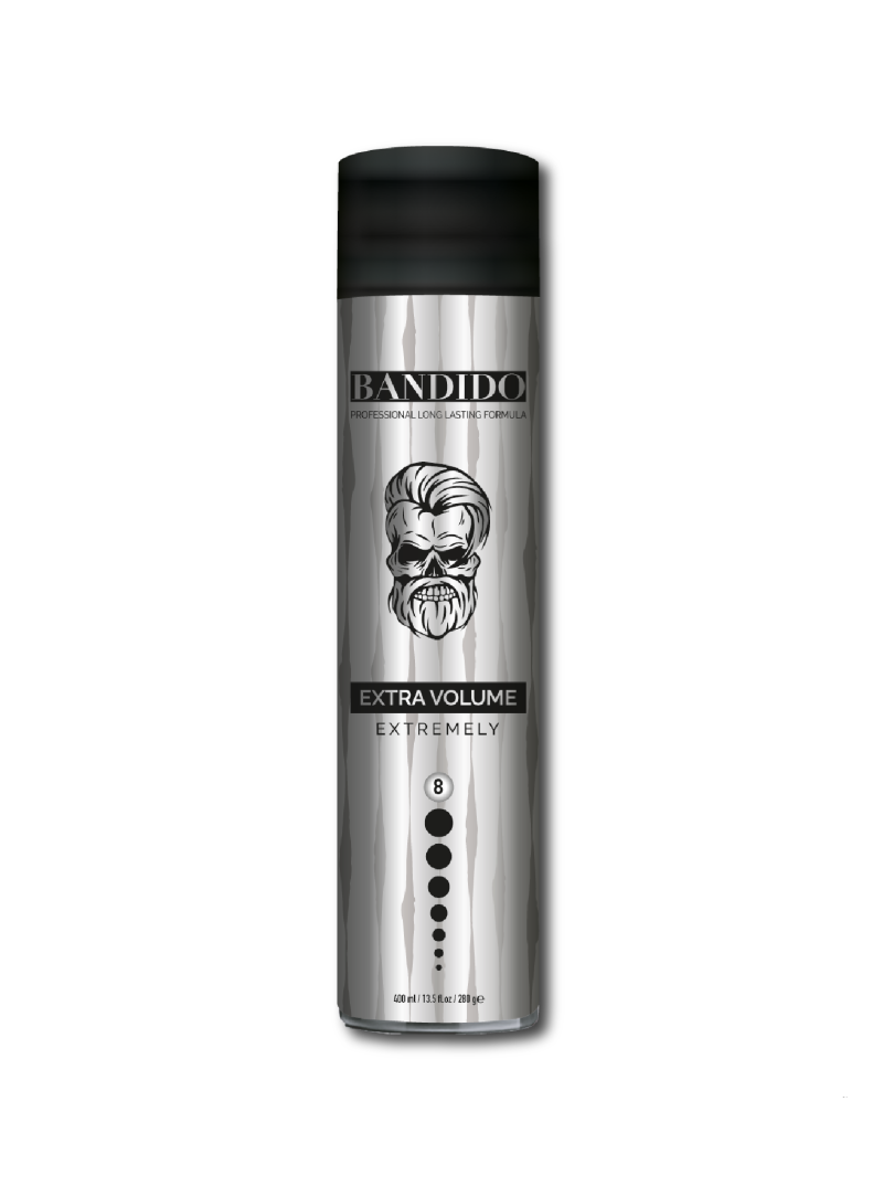 Bandido Hair Spray Extra Volume Silver Fixativ cu fixare extrema 400ml