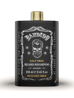 Bandido Beard Shampoo Sampon fara sulfati, pentru barba 250ml