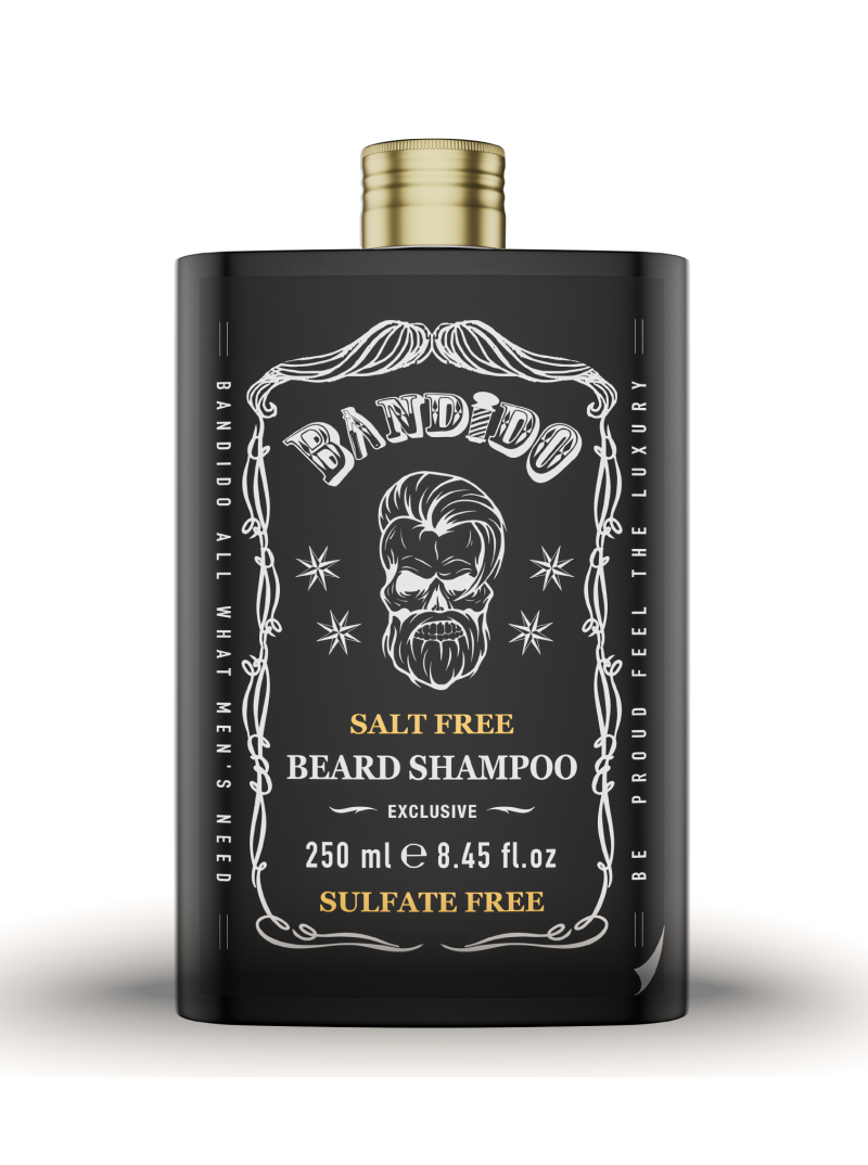 Bandido Beard Shampoo Sampon fara sulfati, pentru barba 250ml