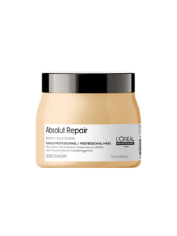 L'Oreal Professionnel Absolut Repair Protein + Gold Quinoa Masca pentru par deteriorat 500ml