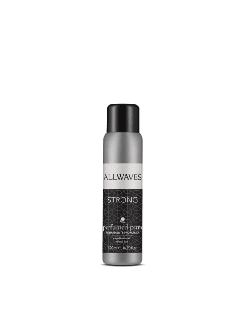 Allwaves Perfumed Perm Solution Strong Solutie de permanent fara amoniac, pentru par normal / gros 500ml