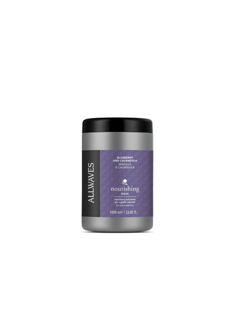 Allwaves Blueberry and Calendula Nourishing Mask Masca nutritiva cu afine si galbenele 1000ml