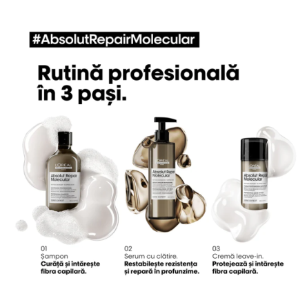 L'Oreal Professionnel Absolut Repair Molecular Shampoo Sampon pentru par deteriorat 300ml