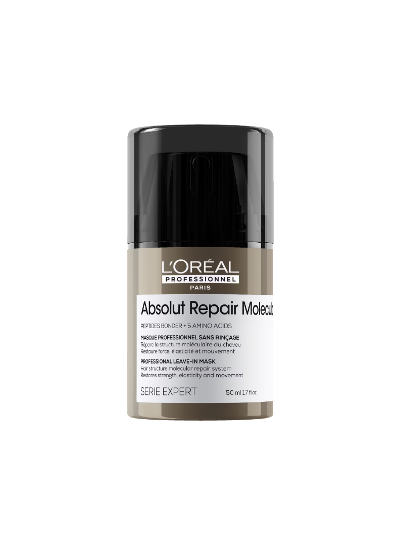 L'Oreal Professionnel Absolut Repair Molecular Leave-In Mask Tratament fara clatire pentru par deteriorat 50ml